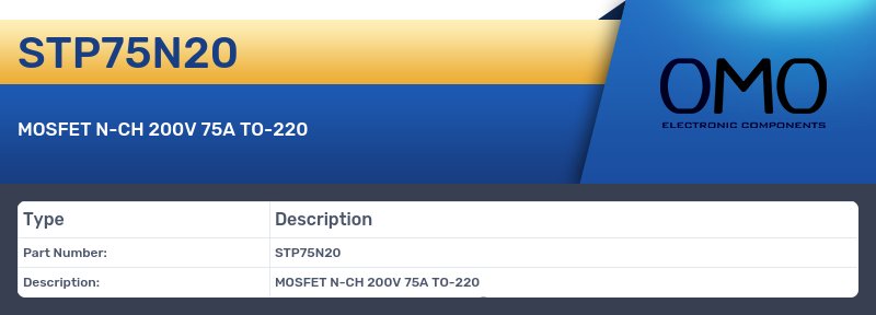 STP75N20