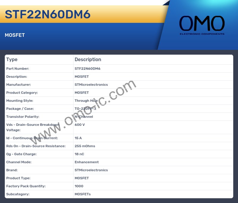 STF22N60DM6