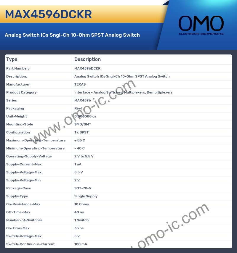 MAX4596DCKR
