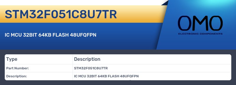 STM32F051C8U7TR