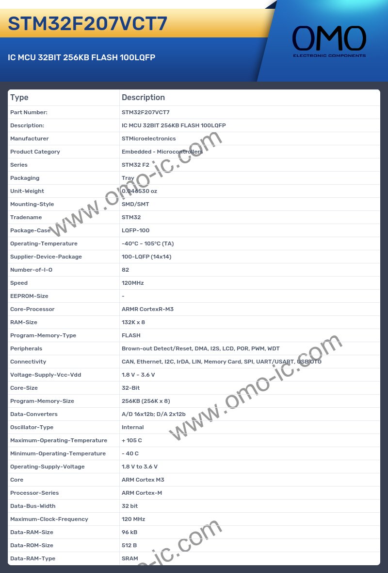 STM32F207VCT7