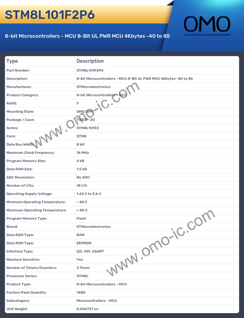 STM8L101F2P6