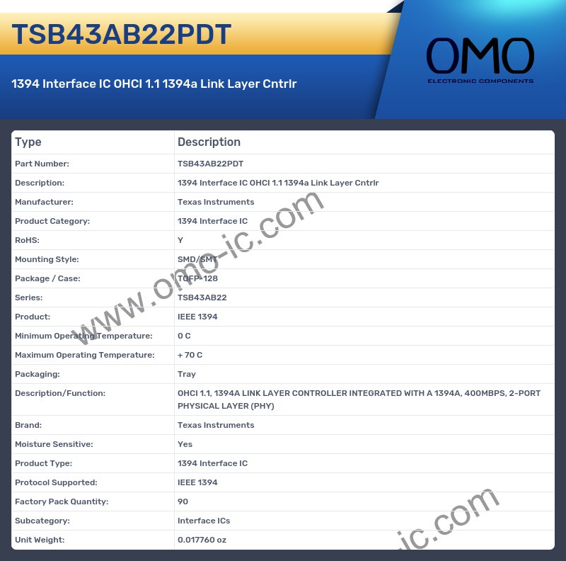TSB43AB22PDT