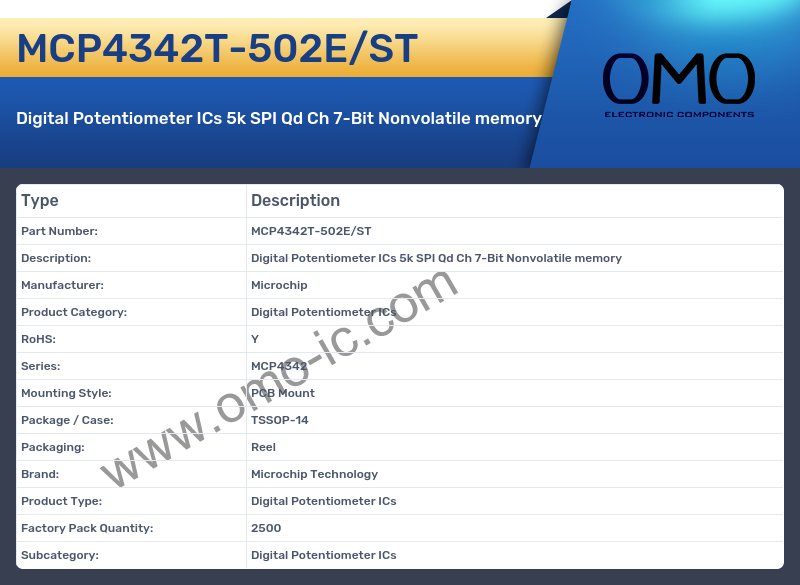 MCP4342T-502E/ST