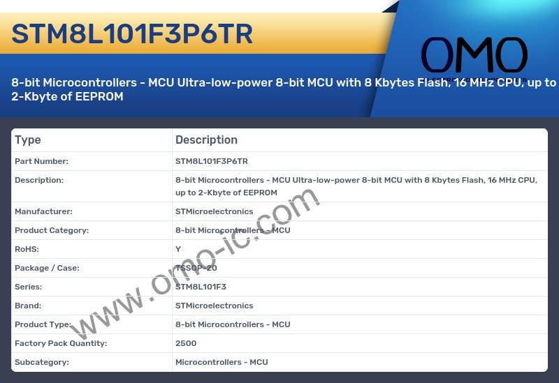 STM8L101F3P6TR