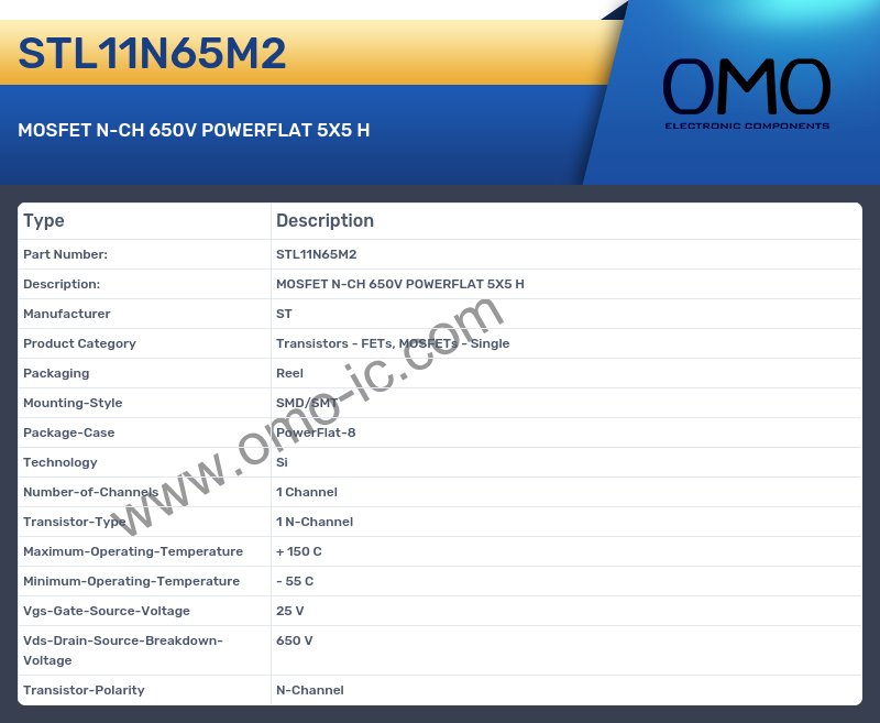 STL11N65M2