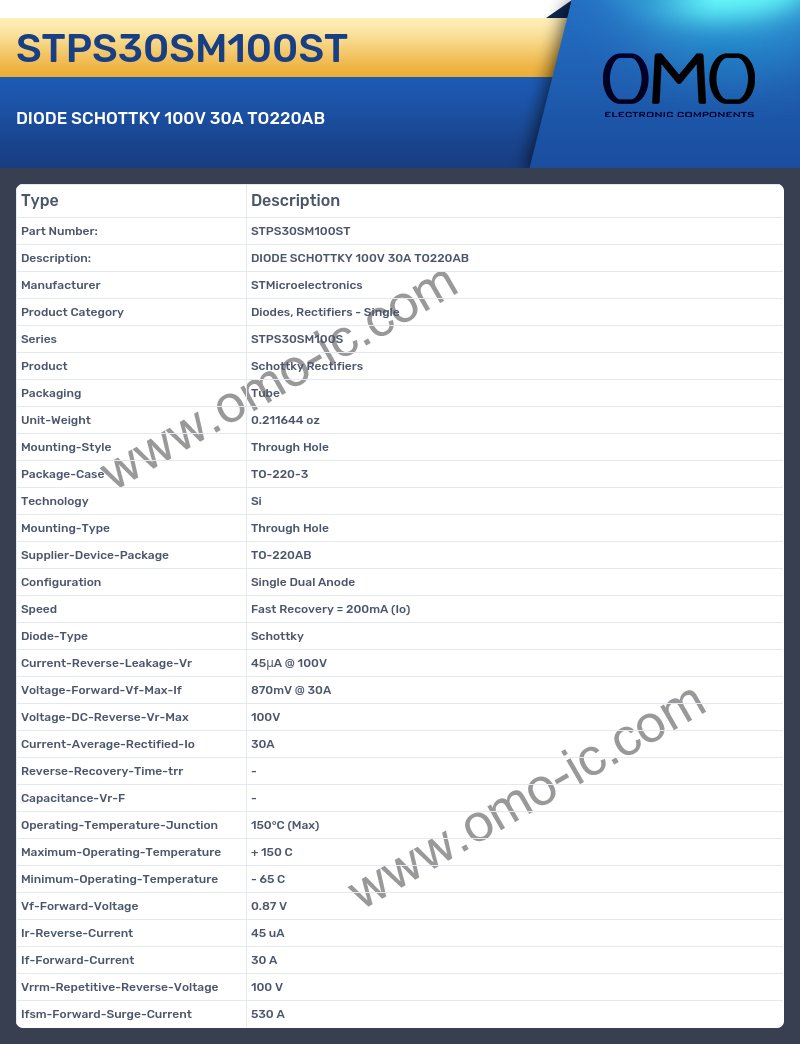 STPS30SM100ST