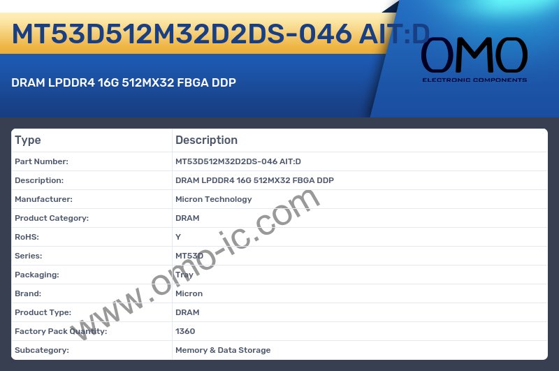 MT53D512M32D2DS-046 AIT:D