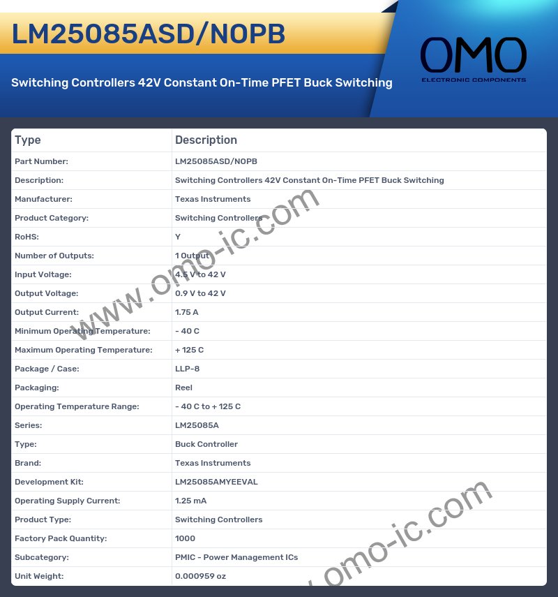 LM25085ASD/NOPB