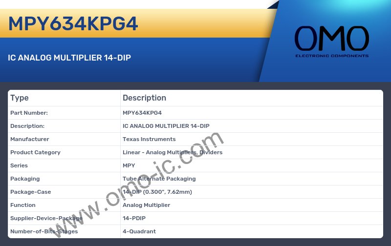 MPY634KPG4