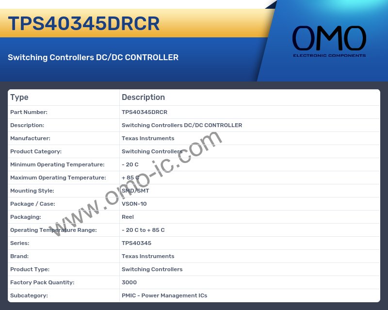 TPS40345DRCR