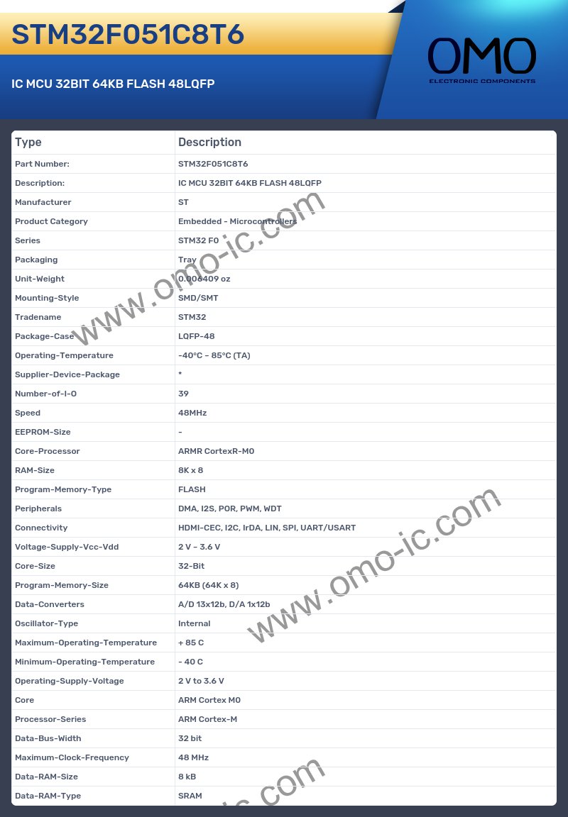 STM32F051C8T6
