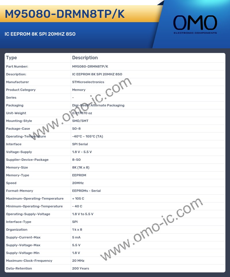 M95080-DRMN8TP/K