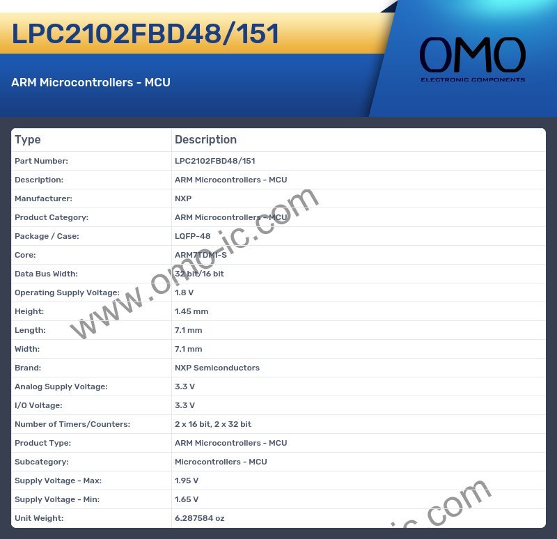 LPC2102FBD48/151