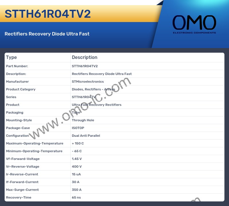 STTH61R04TV2