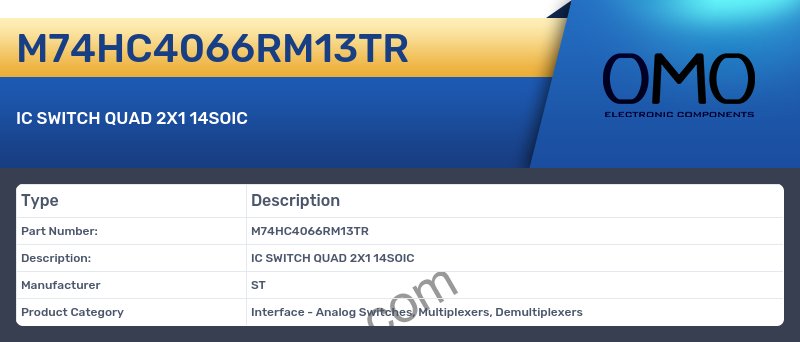 M74HC4066RM13TR