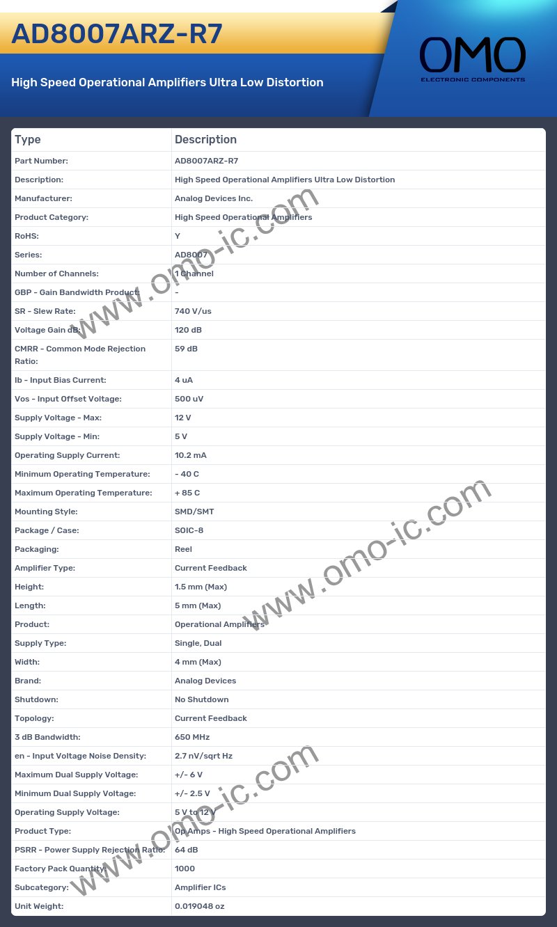 AD8007ARZ-R7