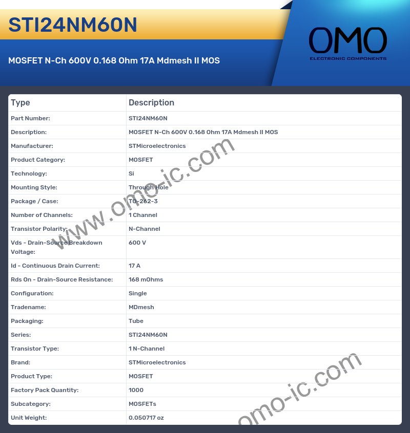 STI24NM60N