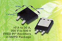 FRED Pt&#174; Ultrafast Recovery Rectifiers in SMP