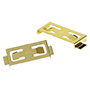 BC-2003-G-TR Gold-Plated Lithium Battery Retainer